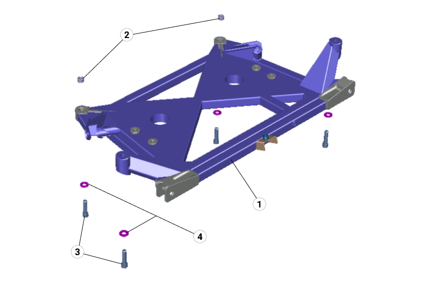 E11 - Front Subframe - Race and Rally