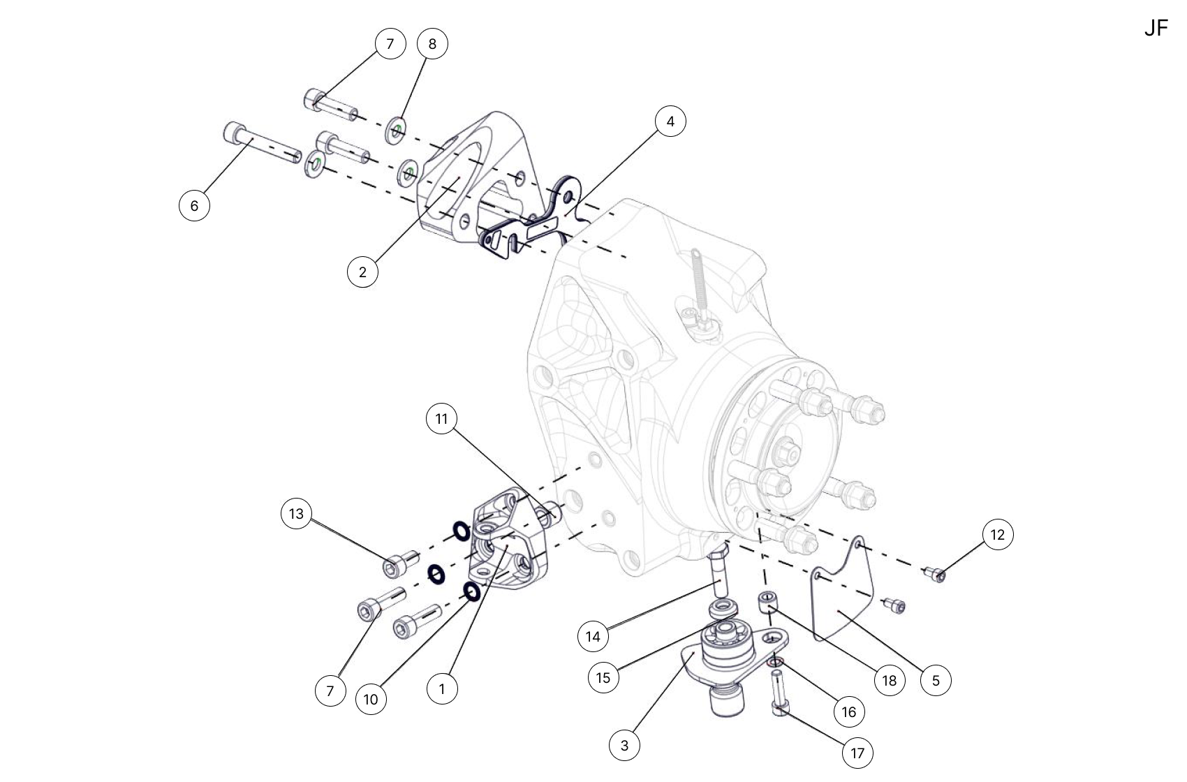 E13 - Front Upright - Gravel - Race and Rally