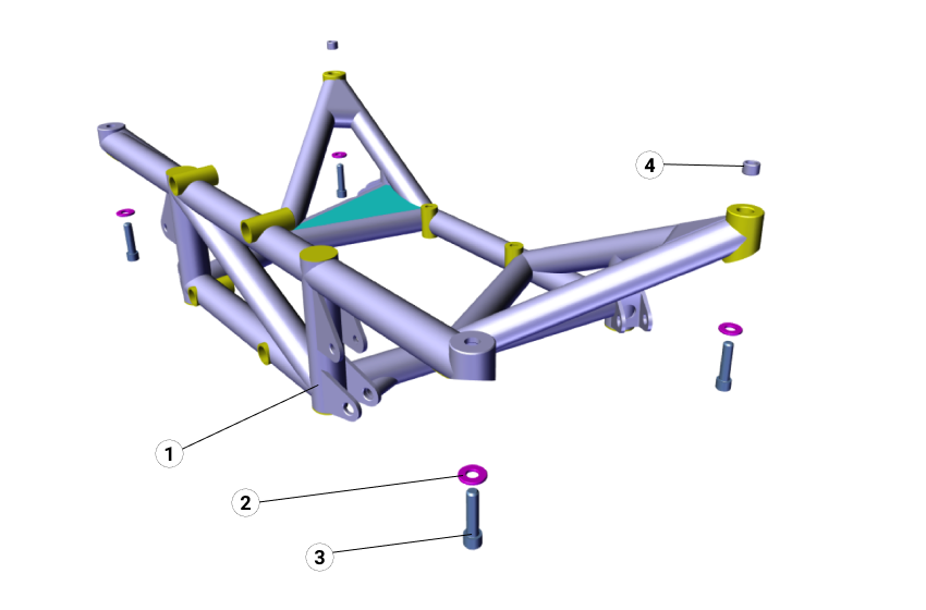 E21 - Rear Subframe - Race and Rally