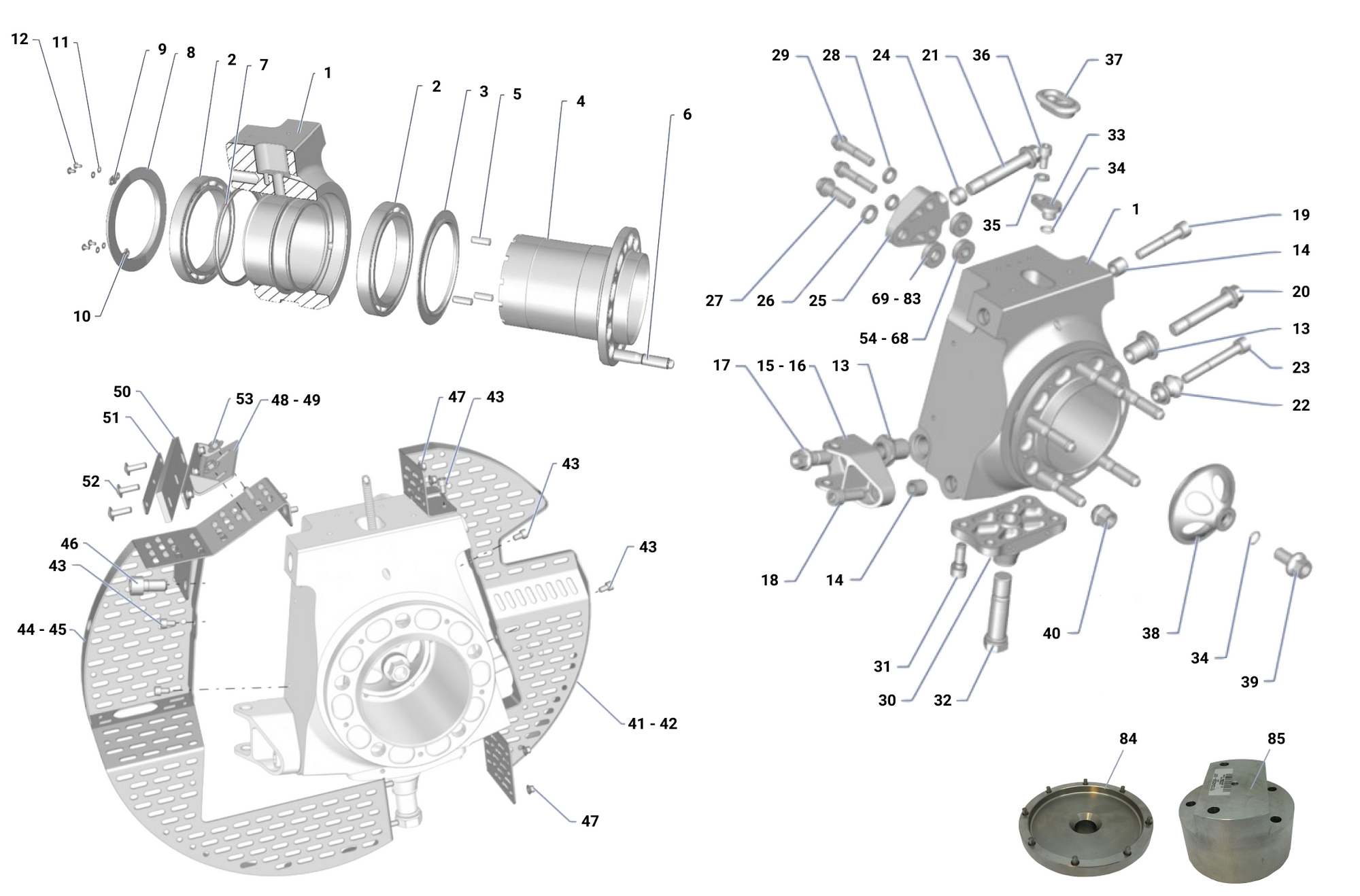 E24 - Rear Upright - Gravel - Race and Rally
