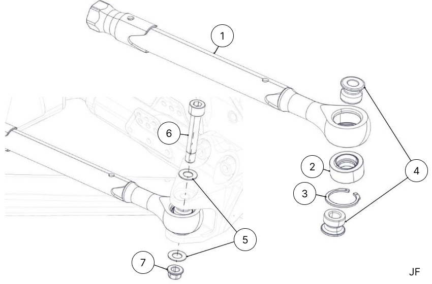 E44 - Steering Rod - Race and Rally