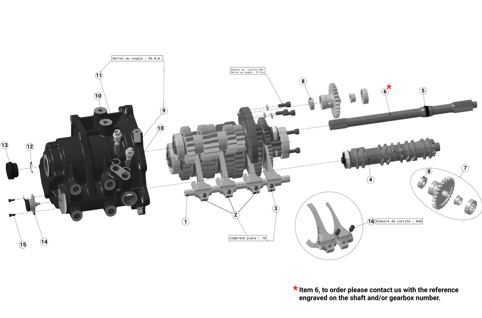 Cartridge Assembly (ETV Gearbox Parts) - Race and Rally