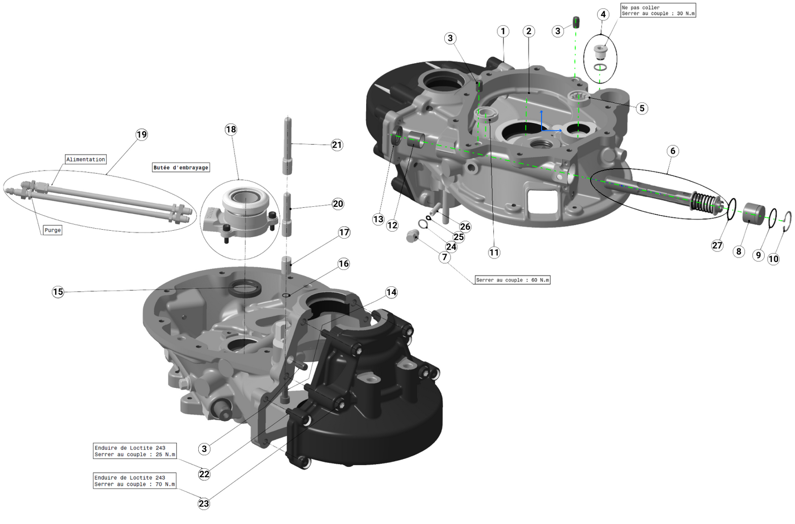 Clutch Housing Without Pump (ETV Gearbox Parts) - Race and Rally