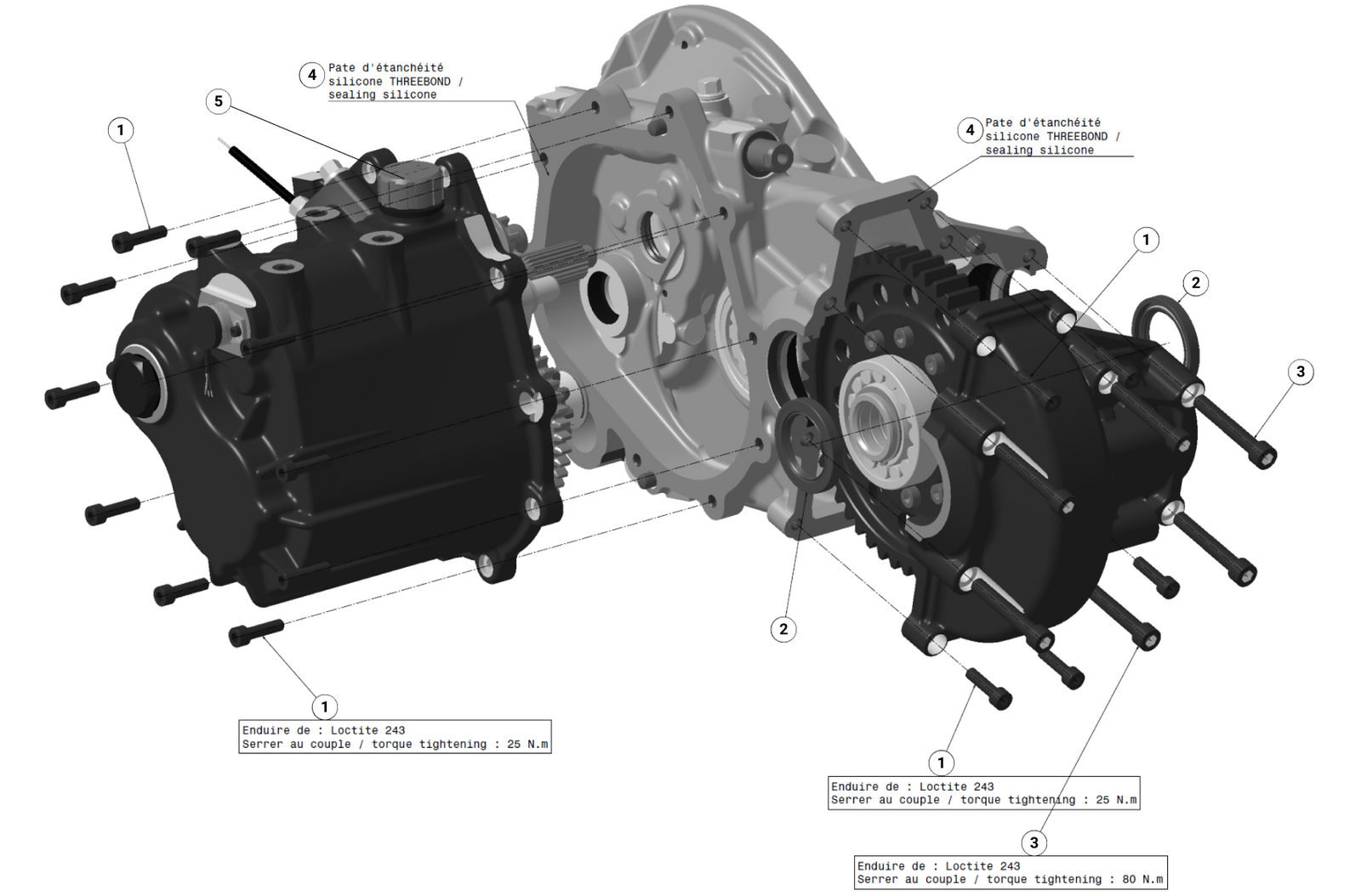 Final Assembly (ETV Gearbox Parts) - Race and Rally