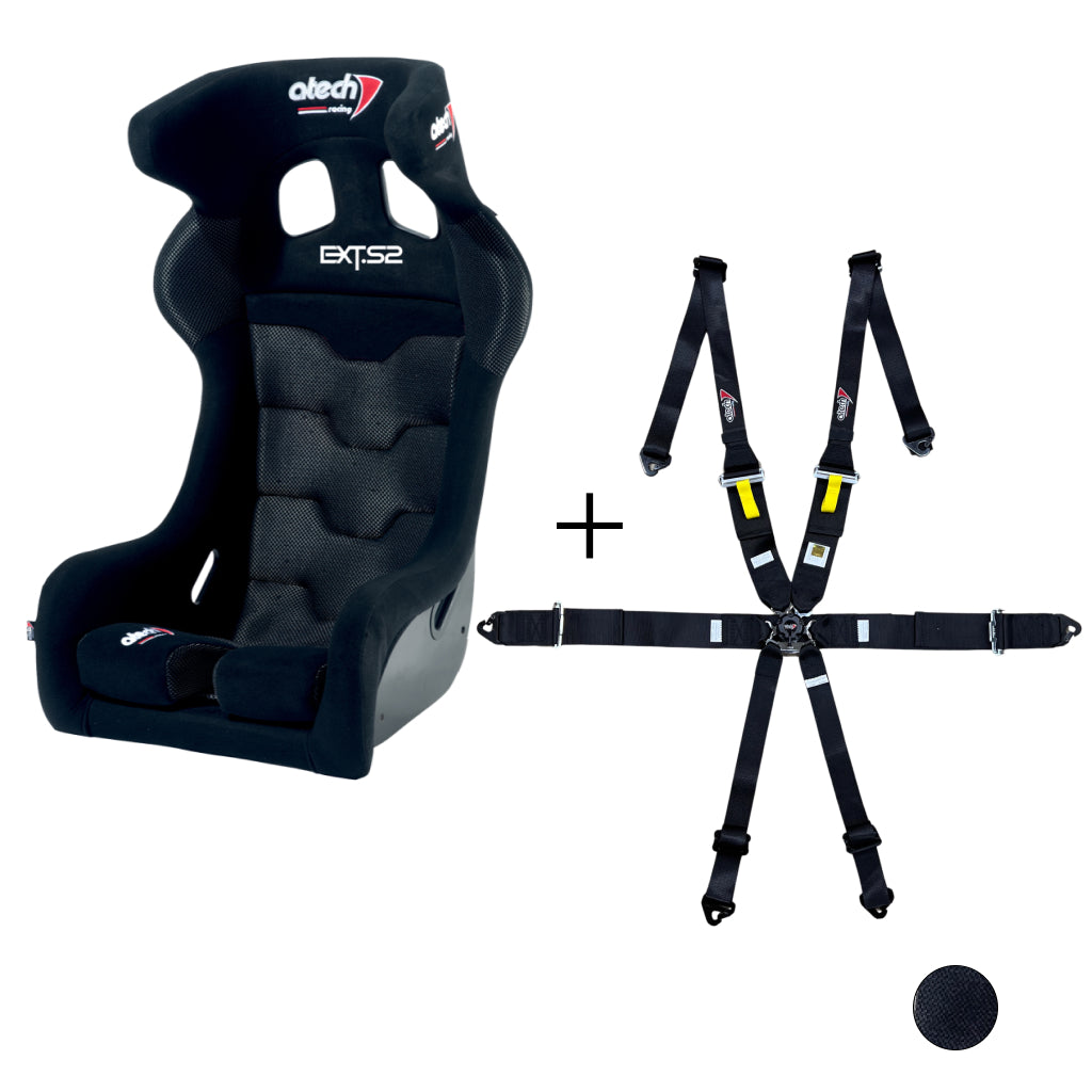 Atech Extreme S2 Seat & Harness Bundle - Race and Rally