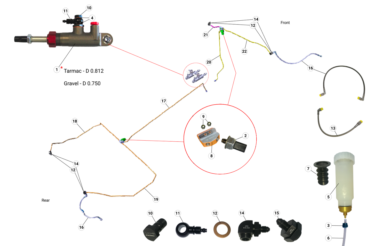 F63 - Braking System - Race and Rally