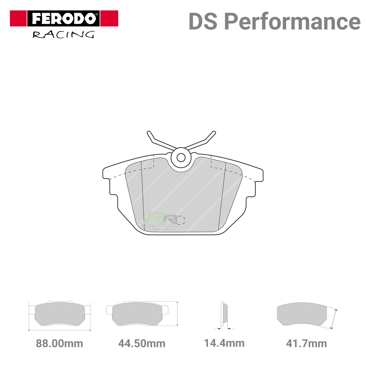 FDS1113 Ferodo High Performance Brake Pads - Race and Rally