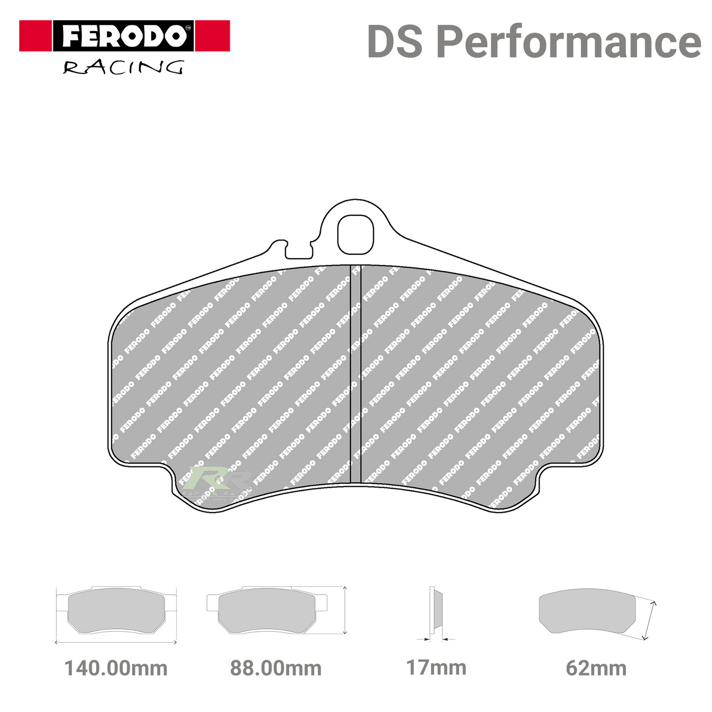 FDS1438 Ferodo High Performance Brake Pads - Race and Rally