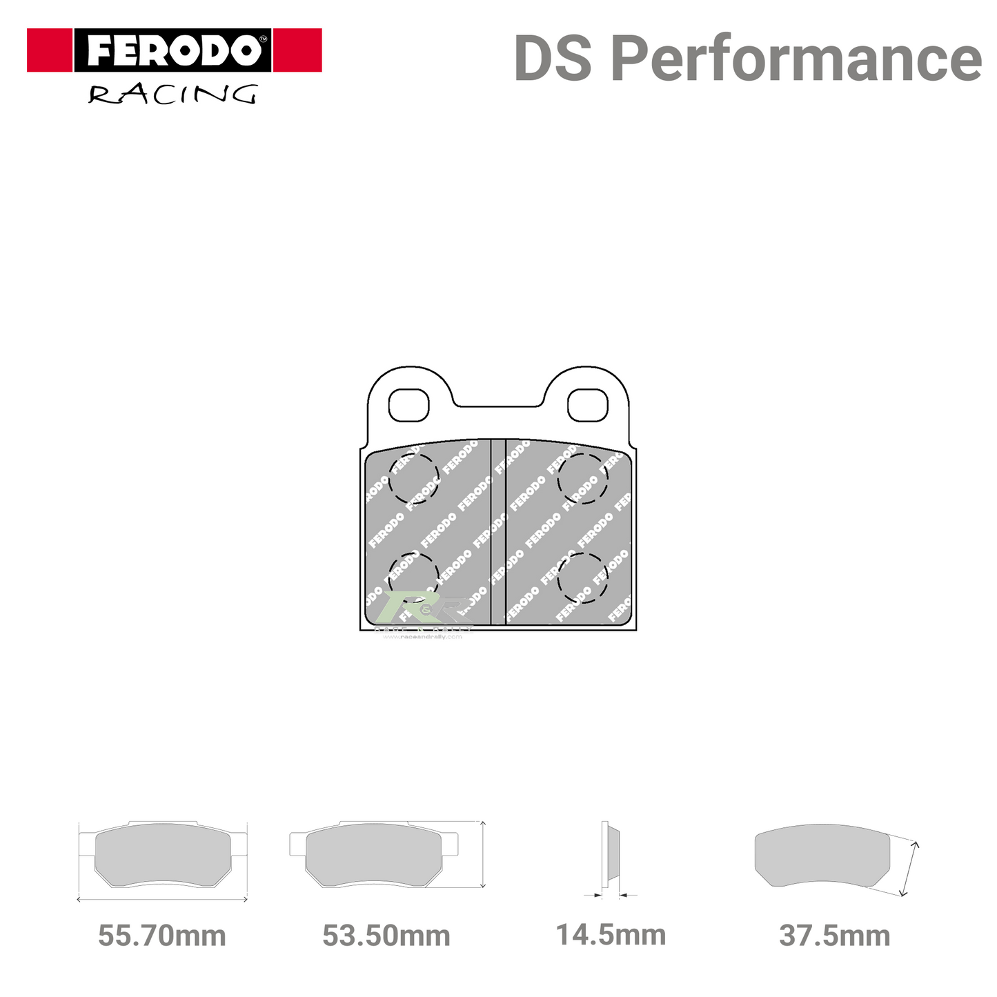 FDS3 Ferodo High Performance Brake Pads - Race and Rally
