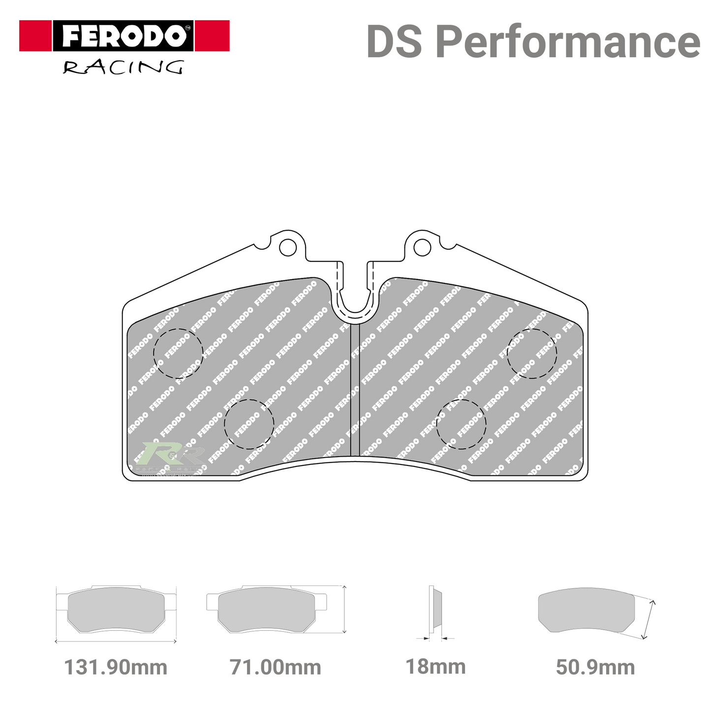 FDS560 Ferodo High Performance Brake Pads - Race and Rally