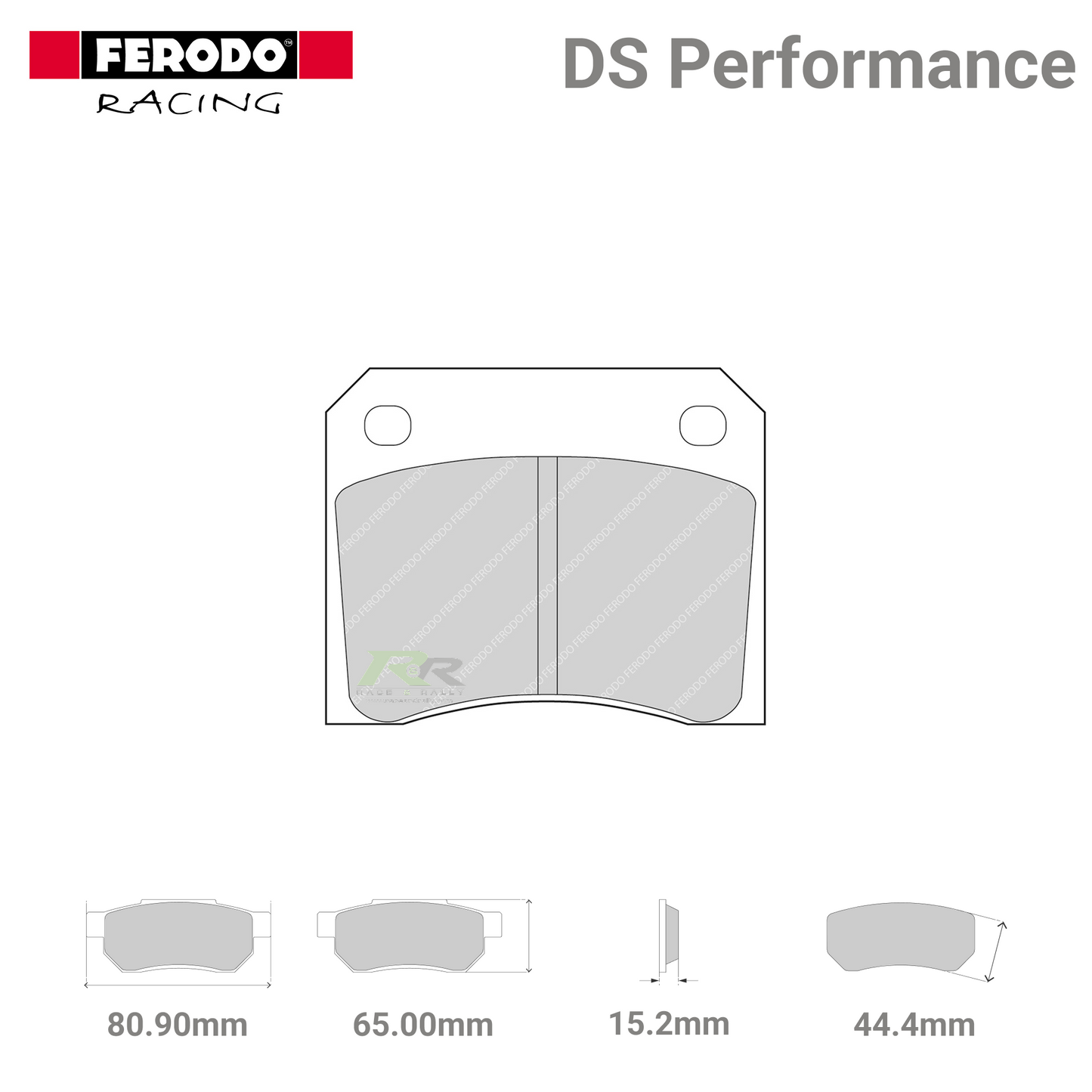FDS815 Ferodo High Performance Brake Pads - Race and Rally
