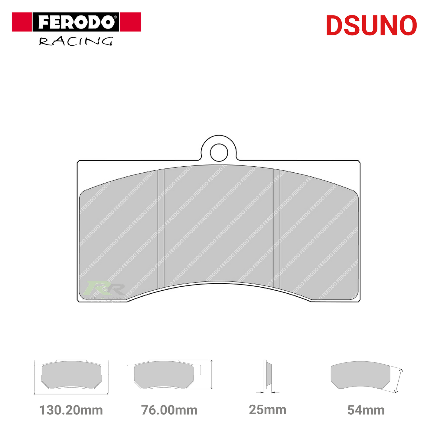 FRP217Z - (Z/ZB) Dsuno Brake Pads - Race and Rally