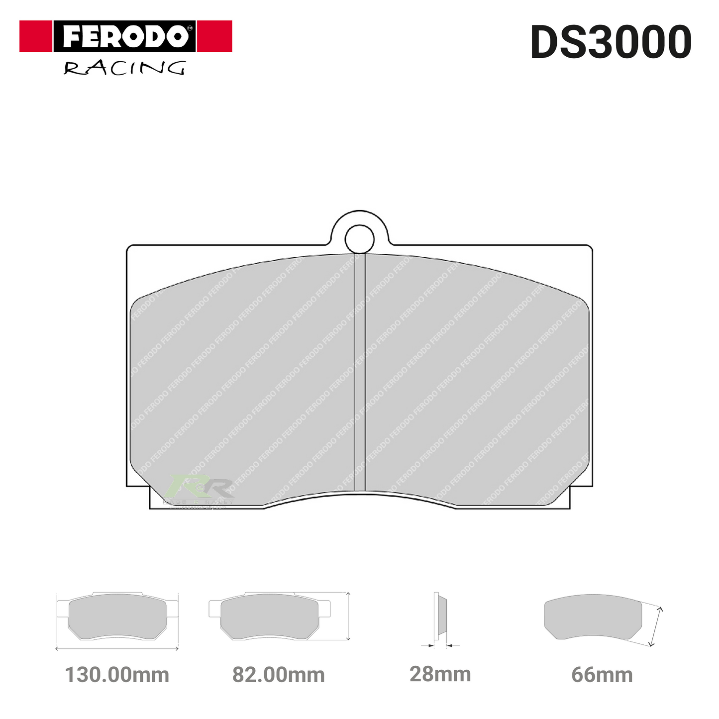 FRP3059R - (R) DS3000 Brake Pads - Race and Rally