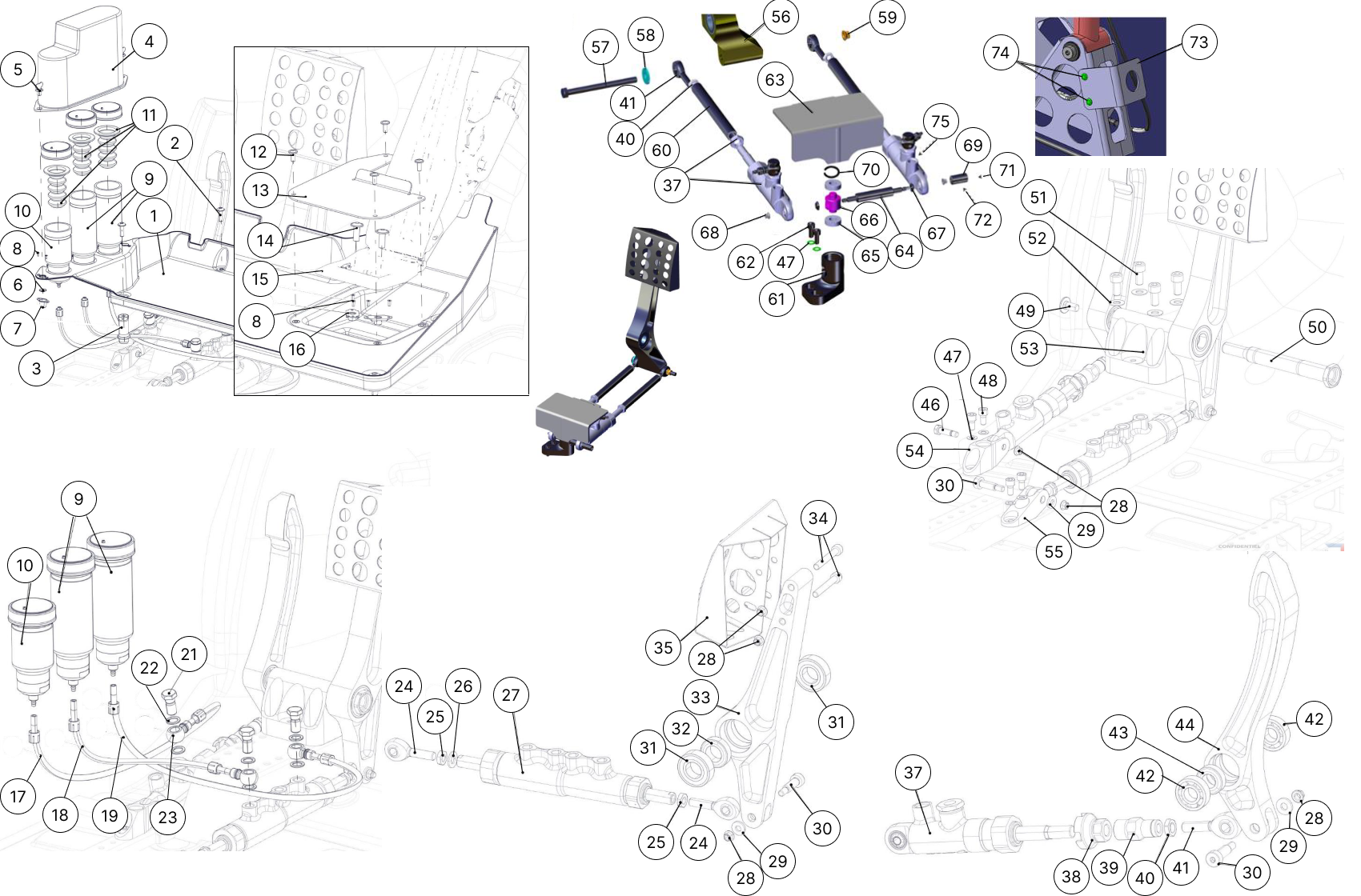 G11 - Pedal Box - Race and Rally