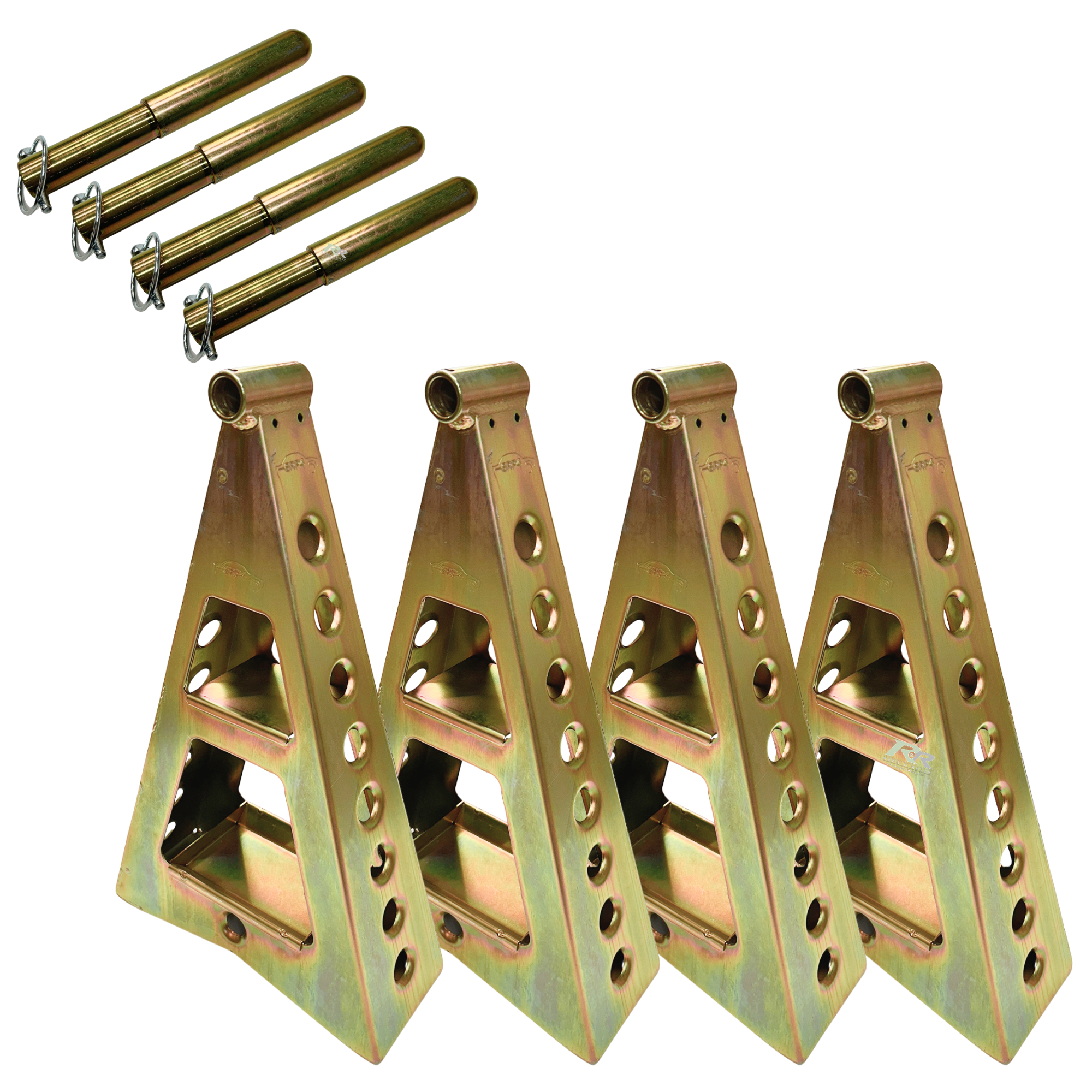 Wide WRC Sill Stands - With Interchangeable Pins - Race and Rally