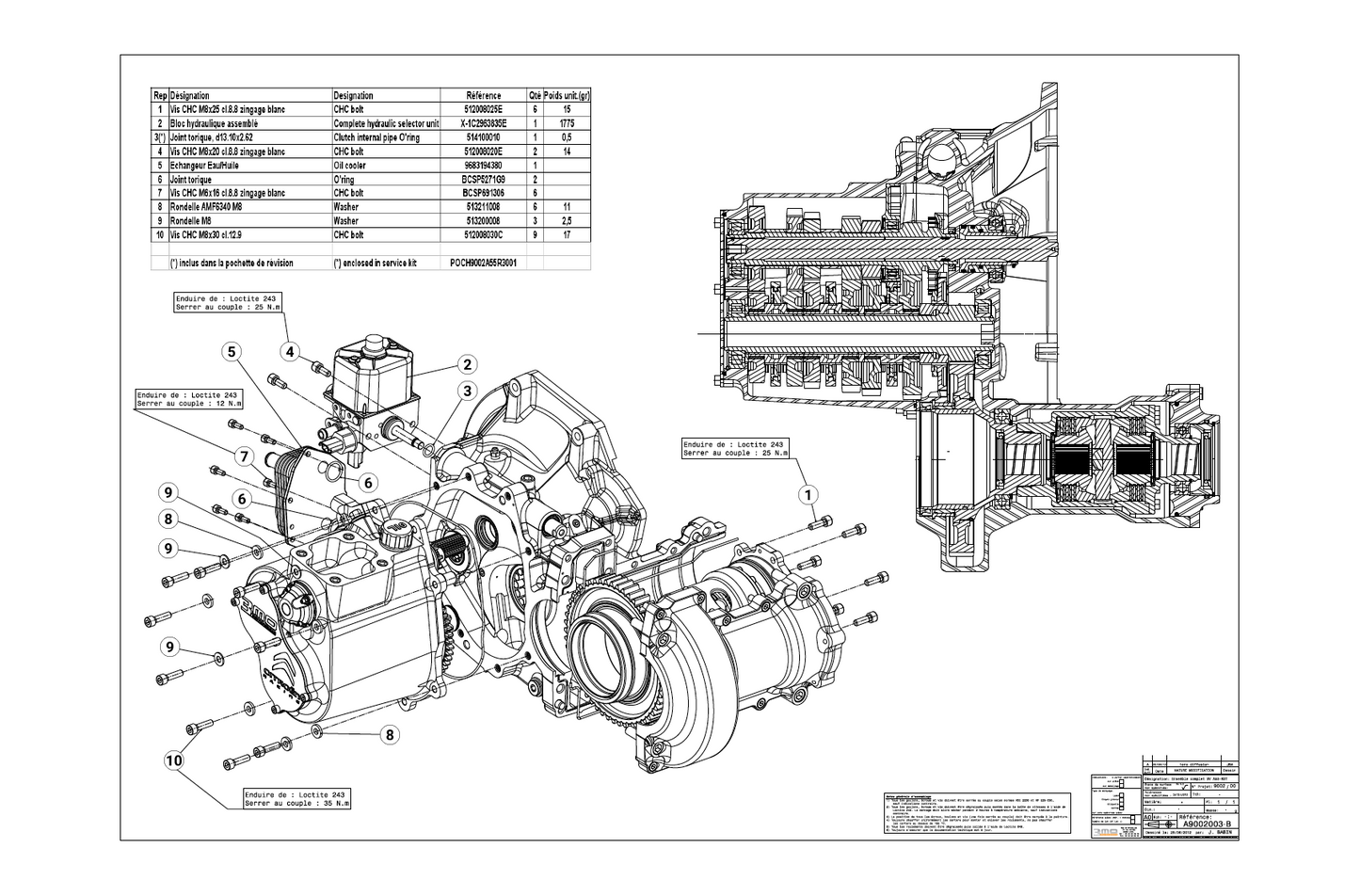 Gearbox Assembley - Race and Rally