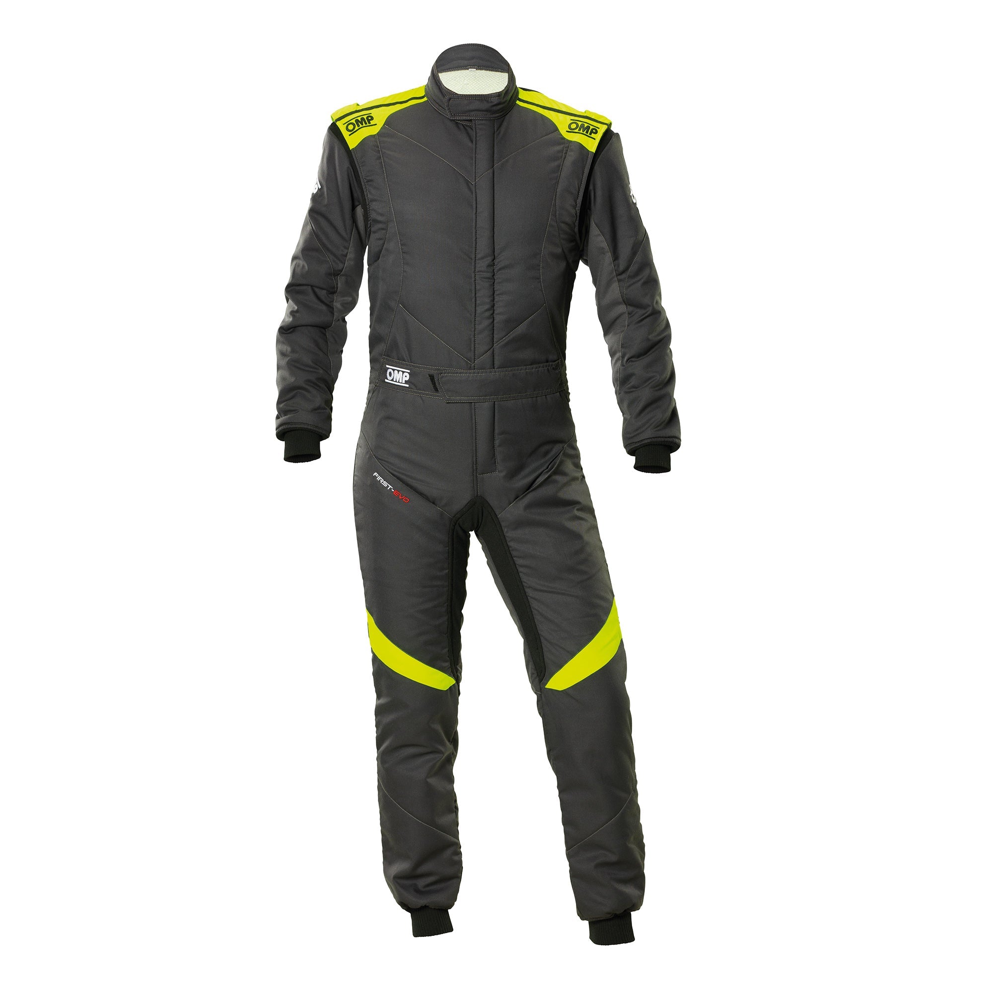 Anthracite & Fluo Yellow - Front