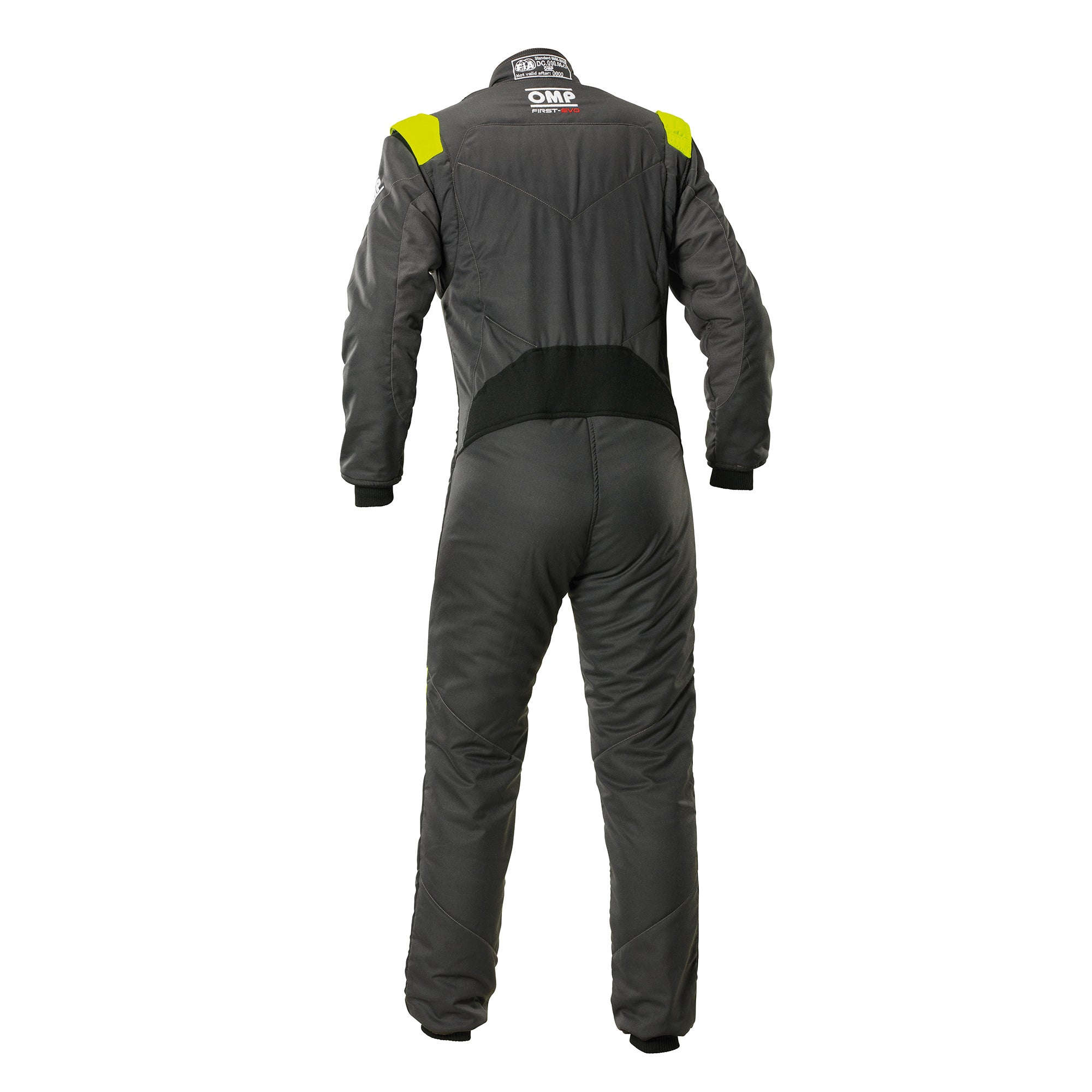 Anthracite & Fluo Yellow - Rear