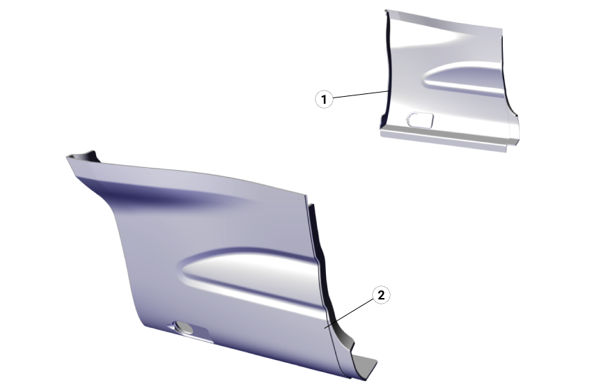 K4E - Rear Wings - Race and Rally