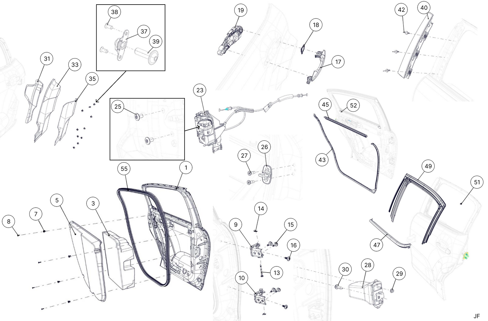 K7A - Rear Door - Race and Rally