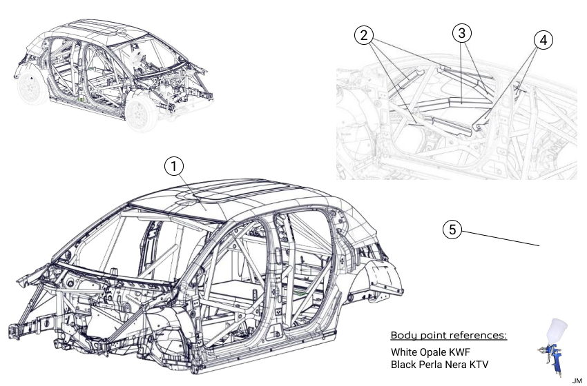 K9A - Bodyshell - Race and Rally