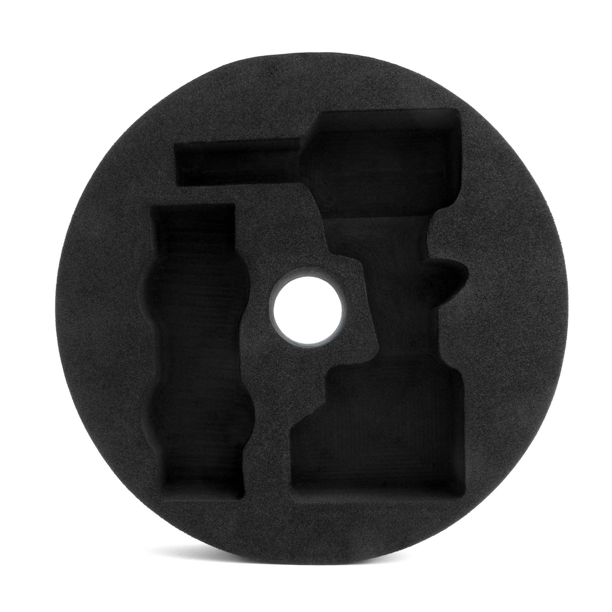 Spare Wheel Impact Wrench Holder - Tow Rope & Centre Post Cut-out - Race and Rally