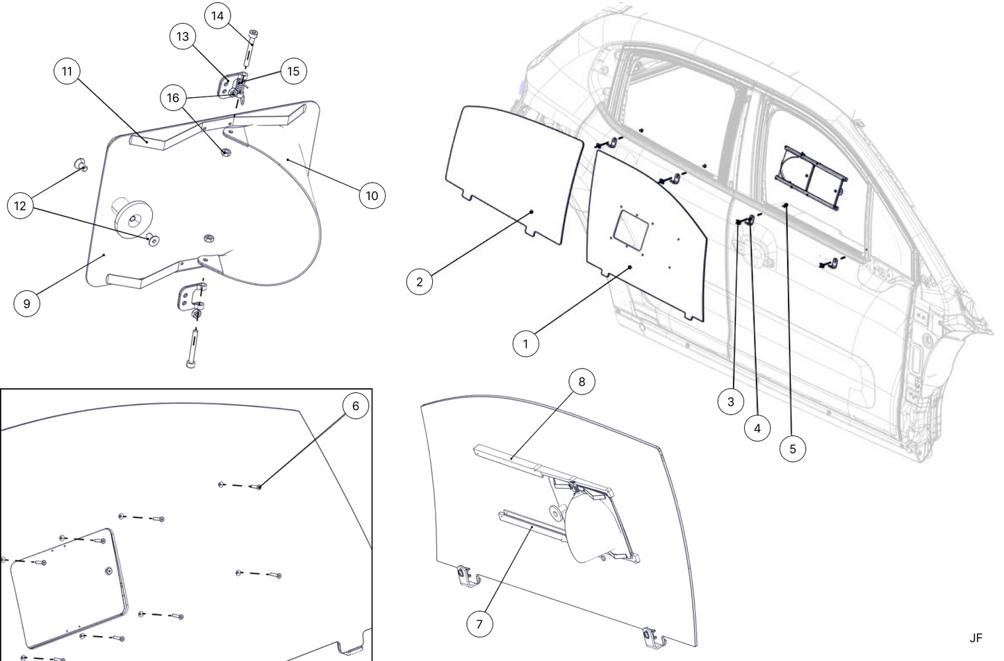 P1C - Side Windows - Race and Rally