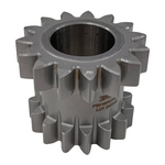 Double gear pinion 3rd/4th