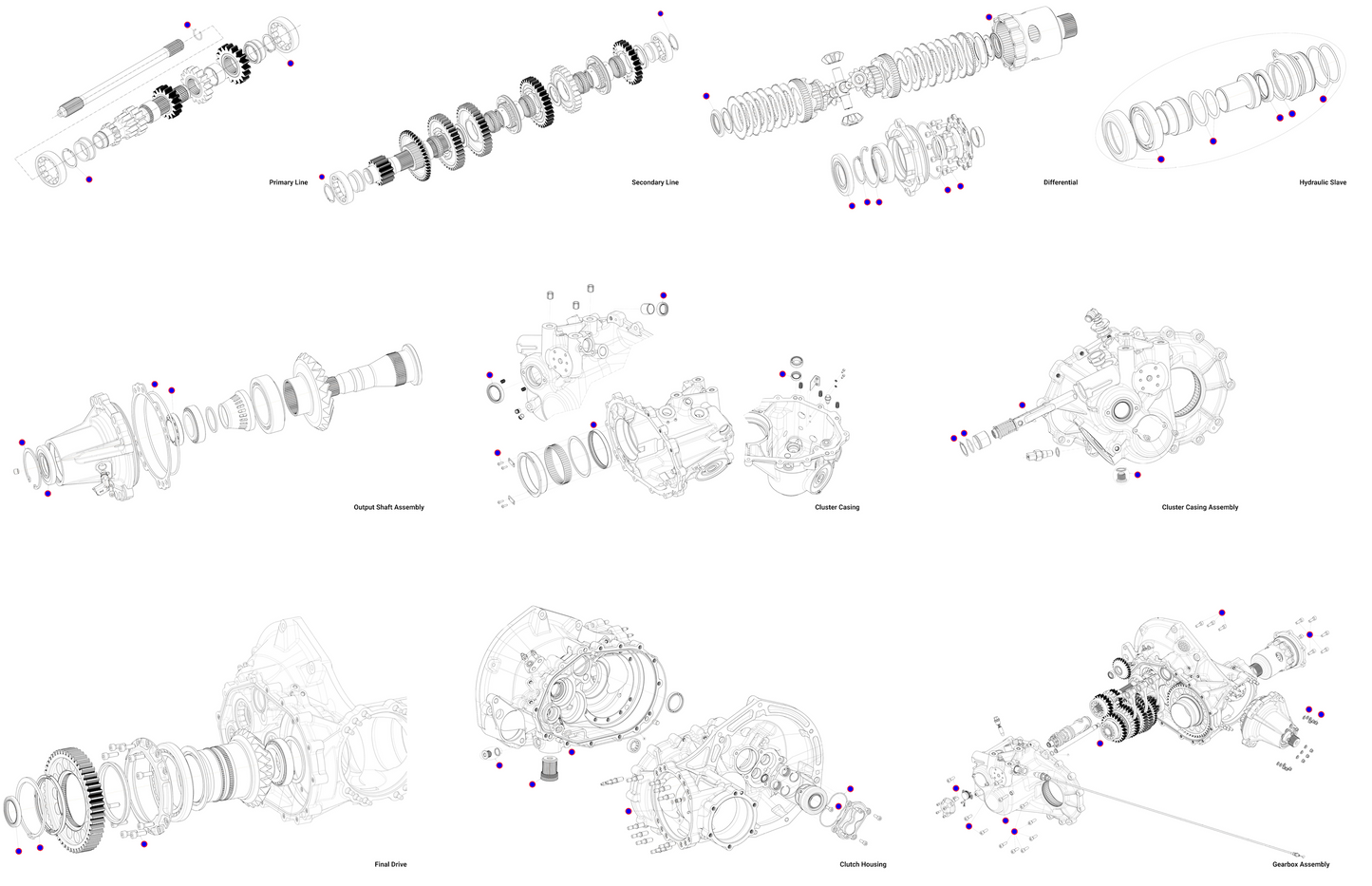 Gearbox Service Kit - Race and Rally