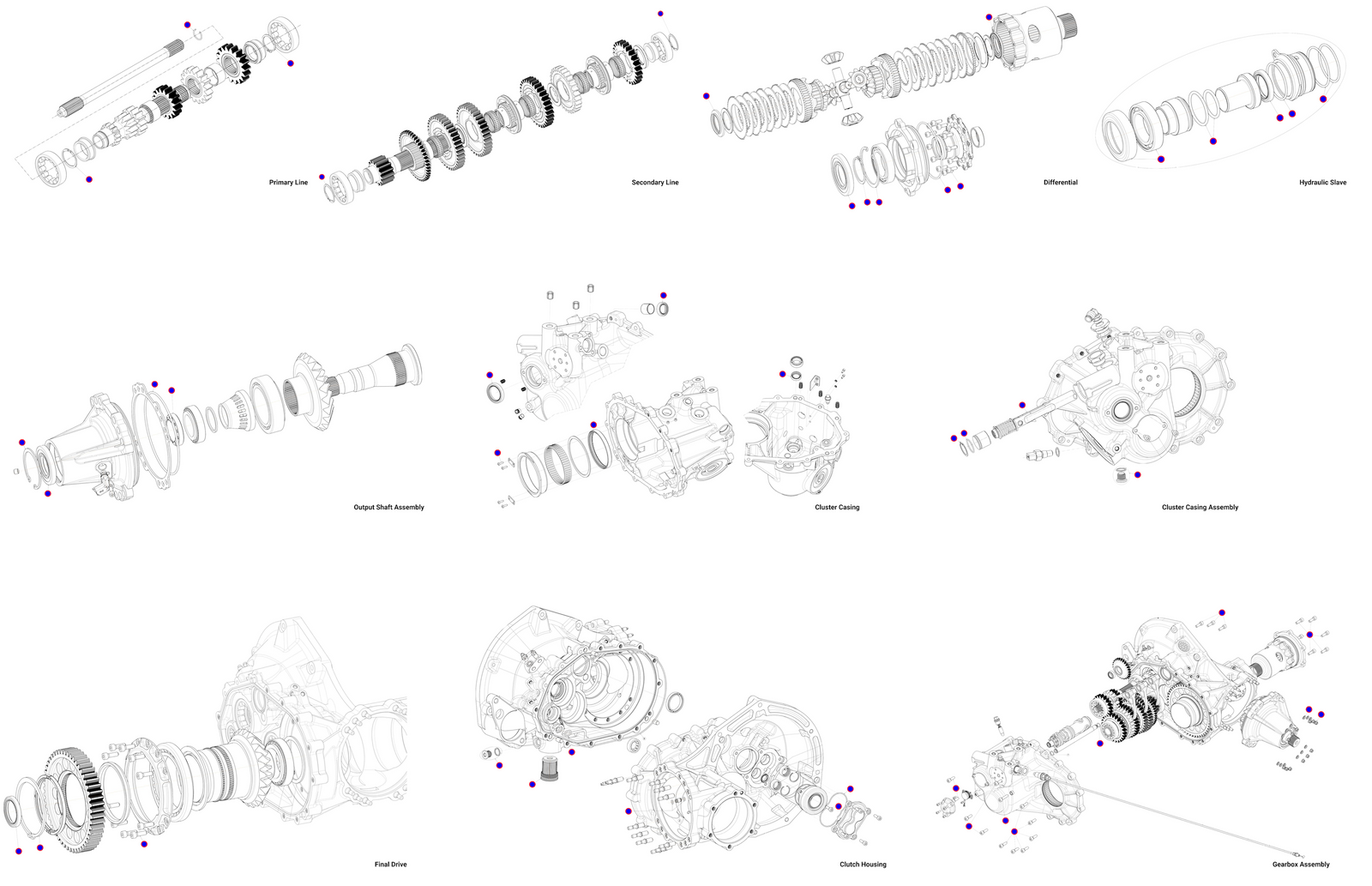 Gearbox Service Kit - Race and Rally