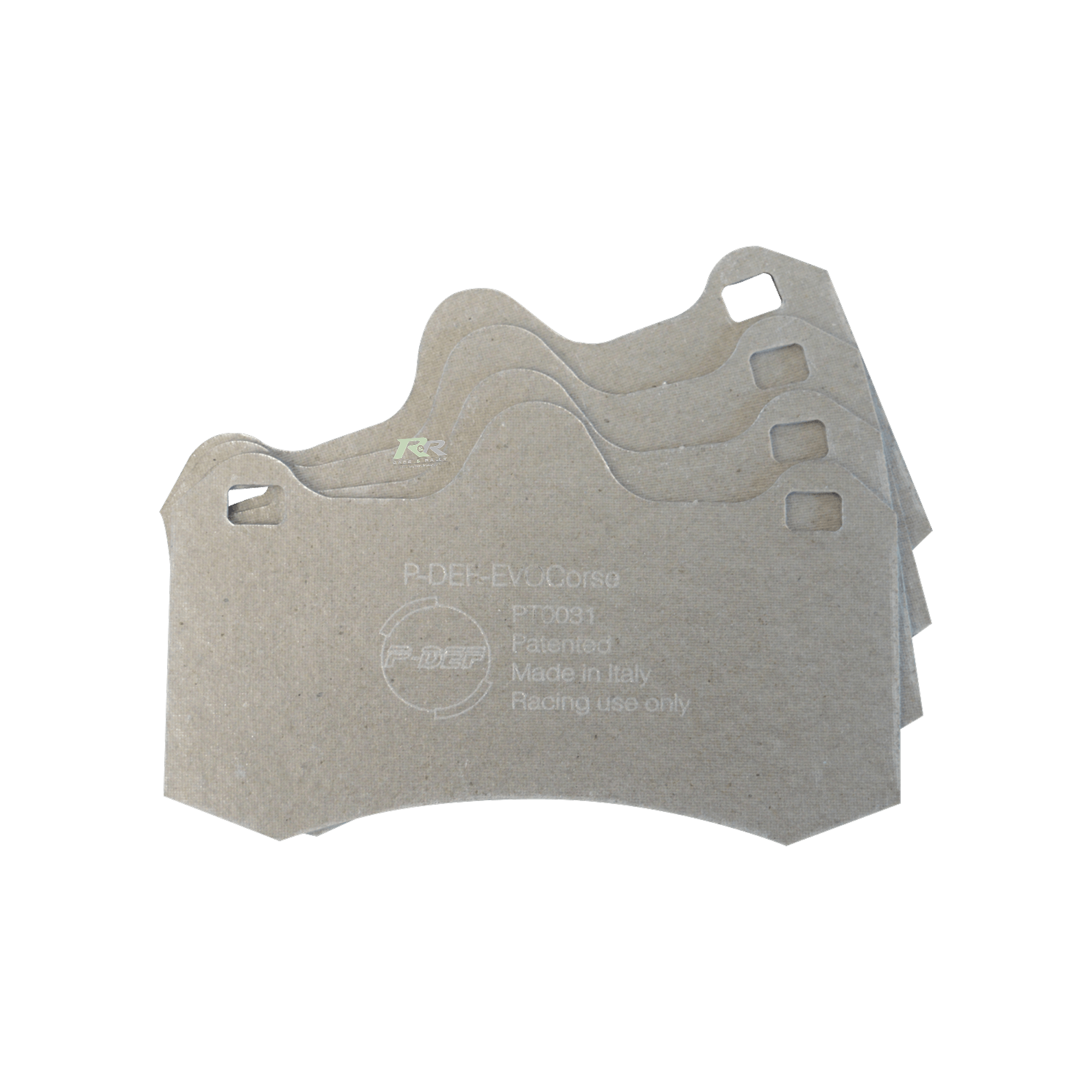 P-DEF Brake Pad Insulator Kit (4 plates) - FRP3107 / 5031 - Race and Rally