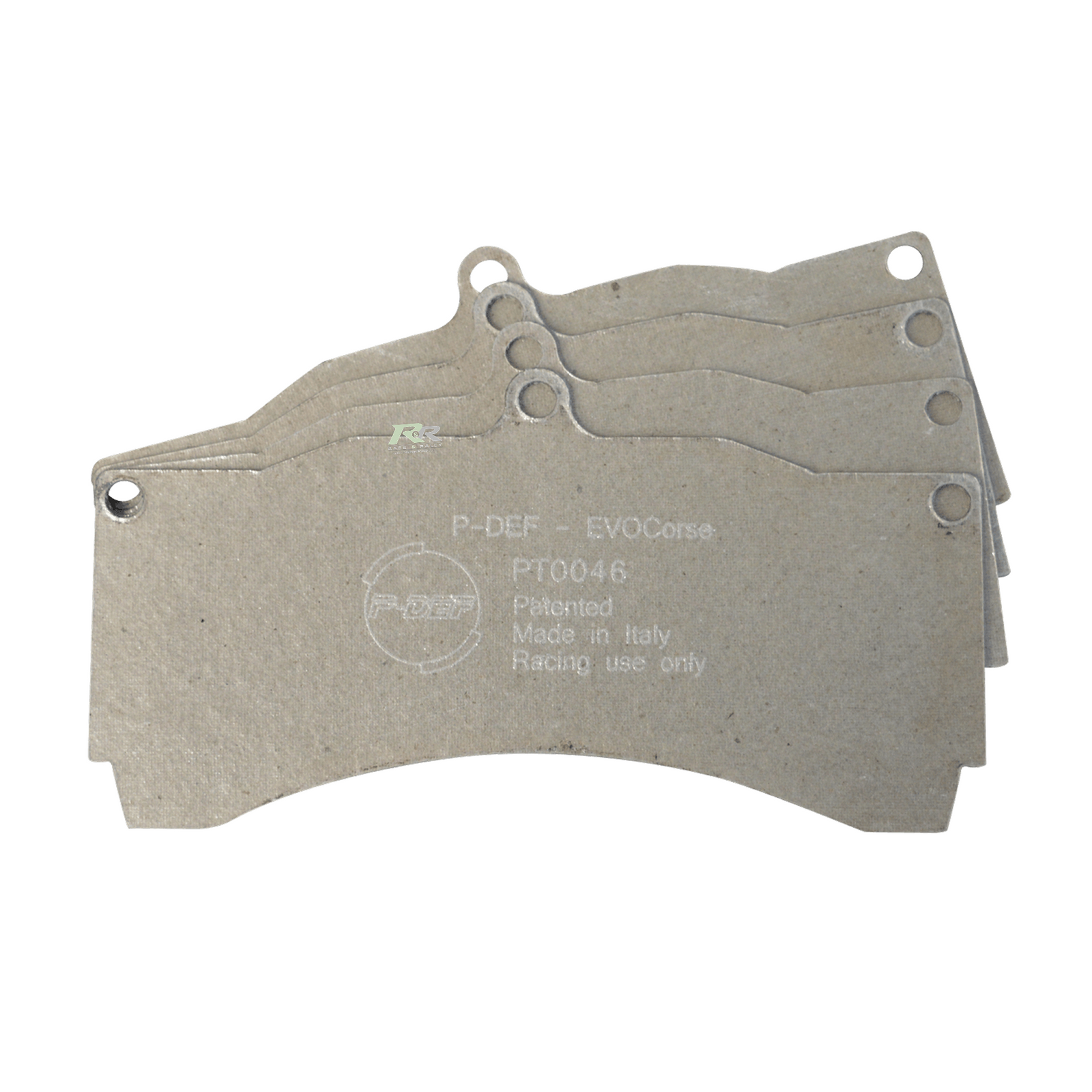 P-DEF Brake Pad Insulator Kit (4 plates) - FRP3003 / 5009 / 7790 - Race and Rally