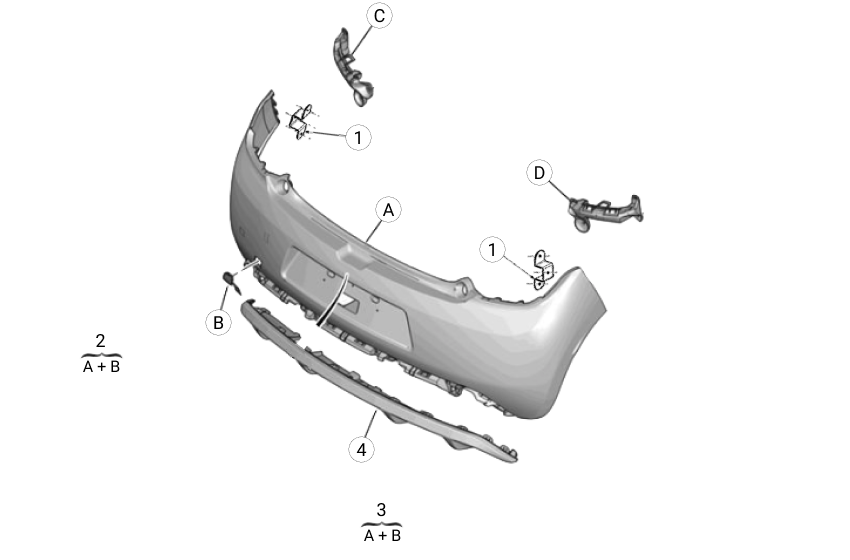 R1B - Rear Bumper - Race and Rally