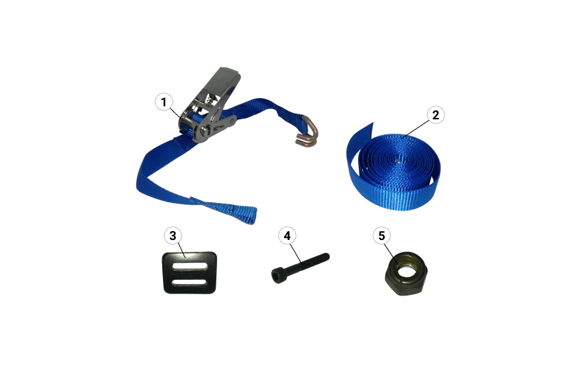 R5E - Spare Wheel Strap - Race and Rally