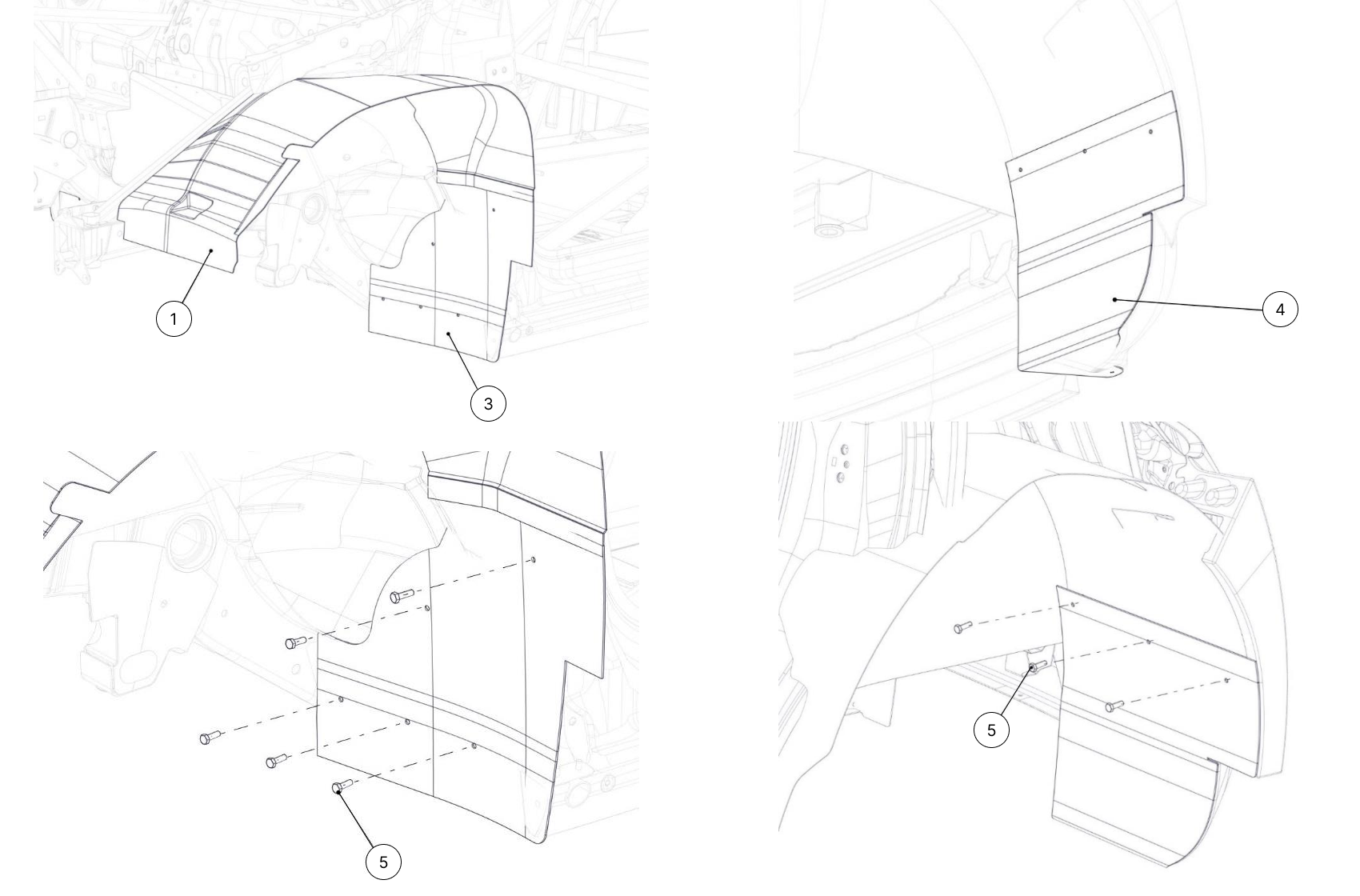 R6C - Wheel Arch Protection - Race and Rally