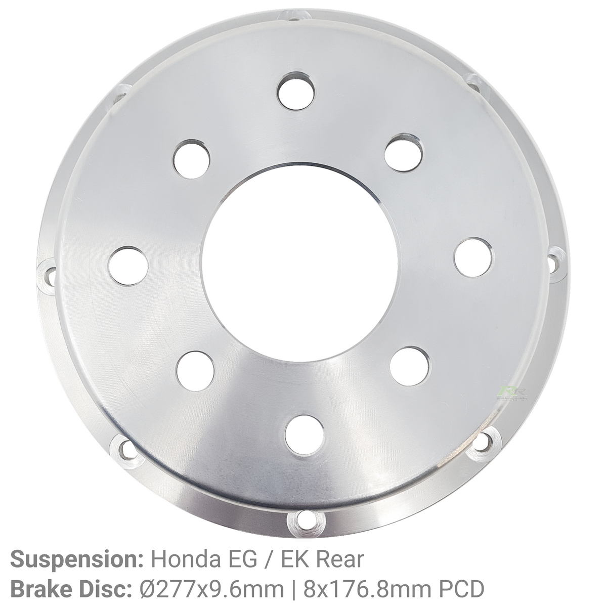 Honda EG/EK Rear Alloy Bell - 8 Bolt 158.8mm P.C.D. - Suits Ø277mm Brake Disc
