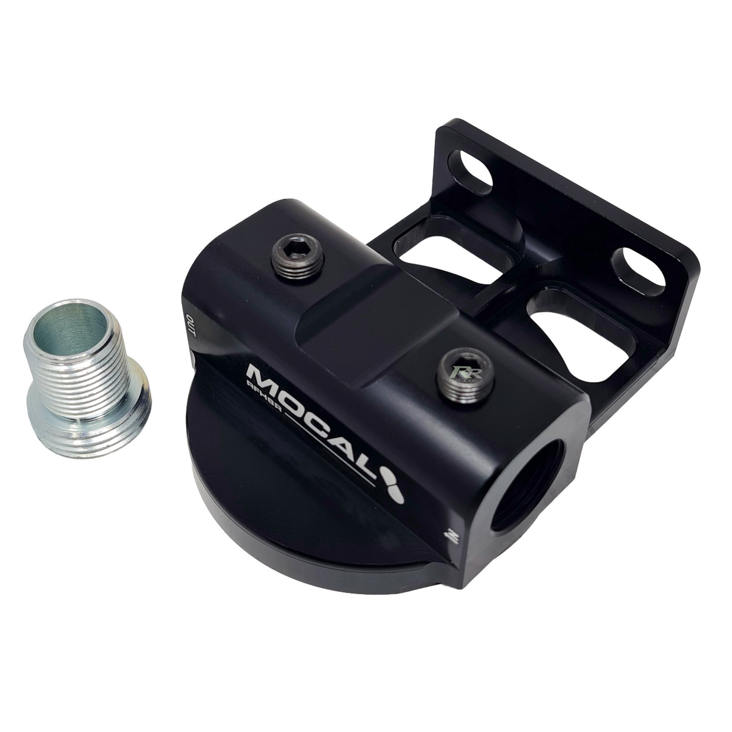 Remote Oil Filter Head - Billet - Race and Rally