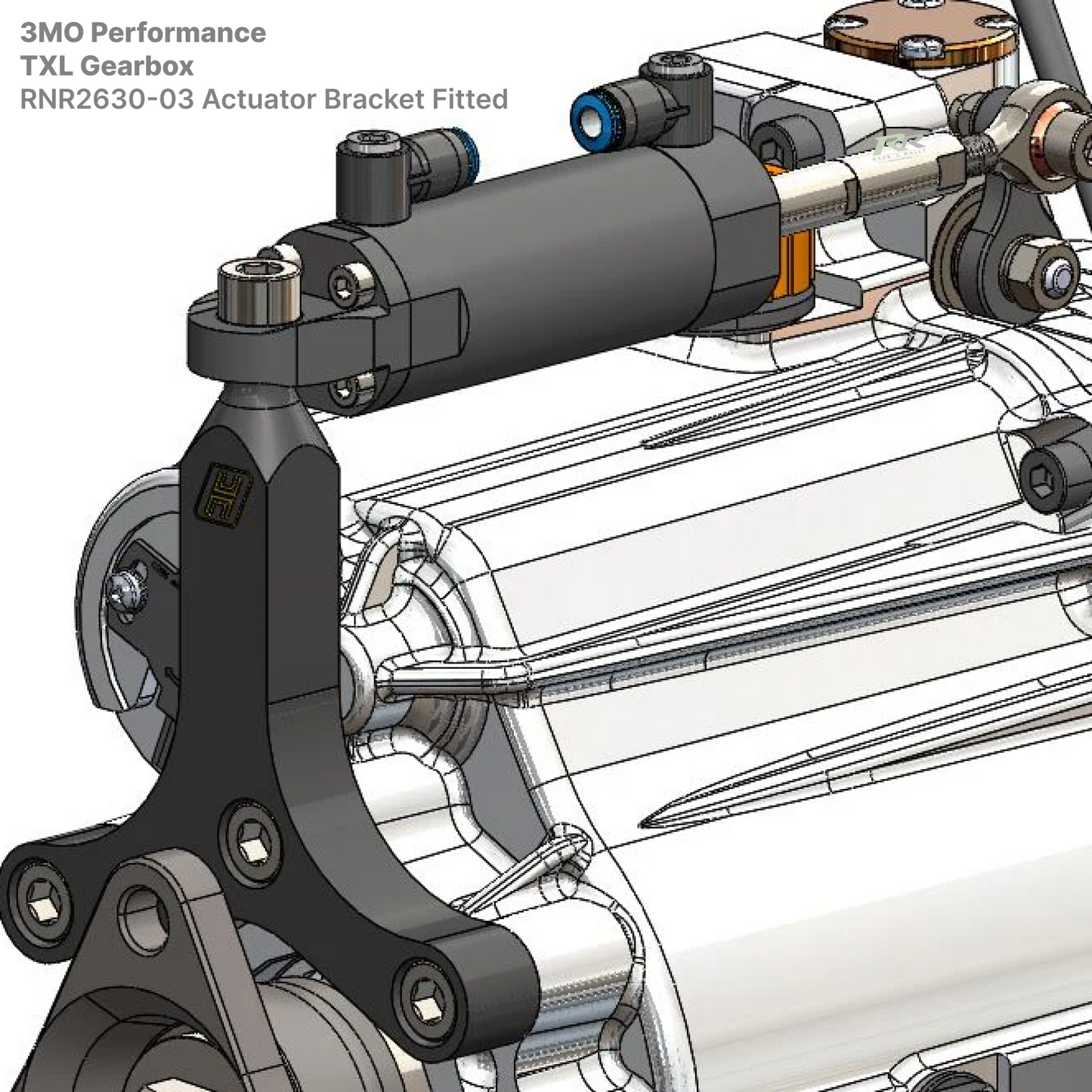 TXL Paddle-Shift Actuator Mounting Brackets - Race and Rally