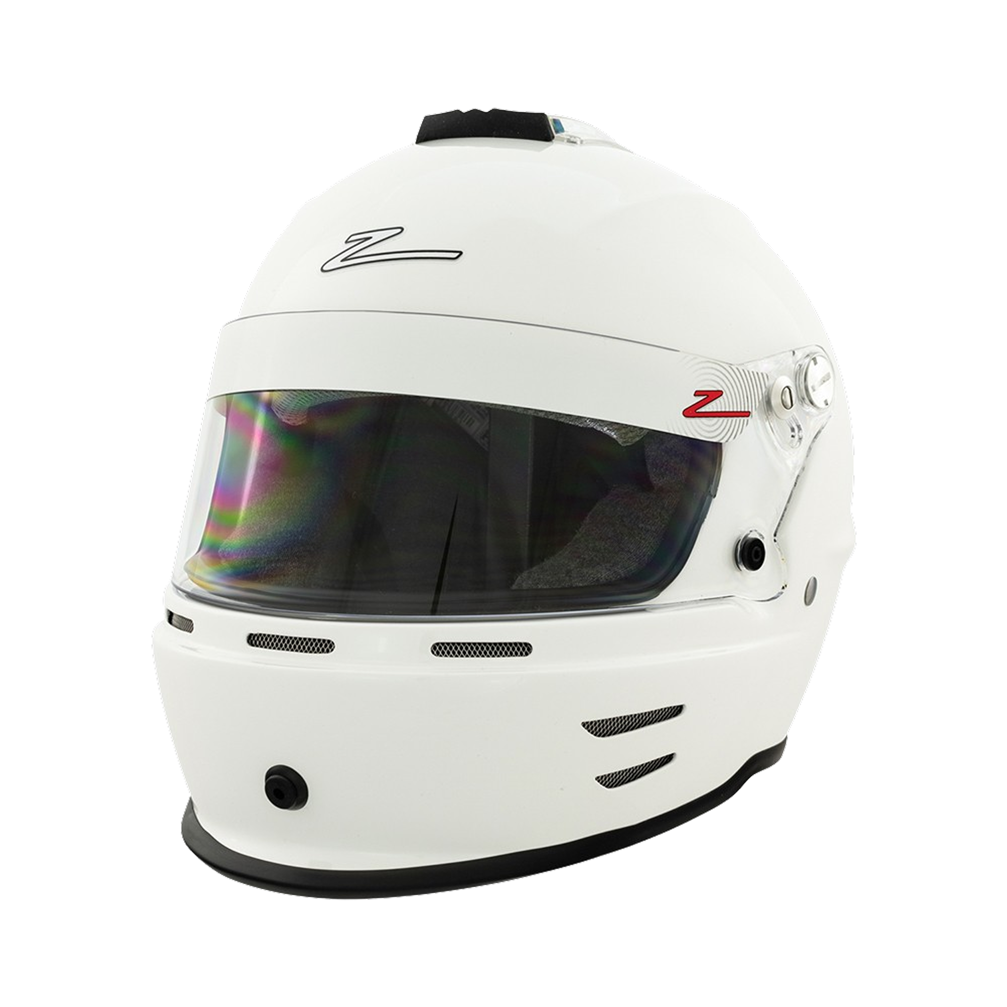 RZ 42 Youth Karting Helmet - White - Race and Rally
