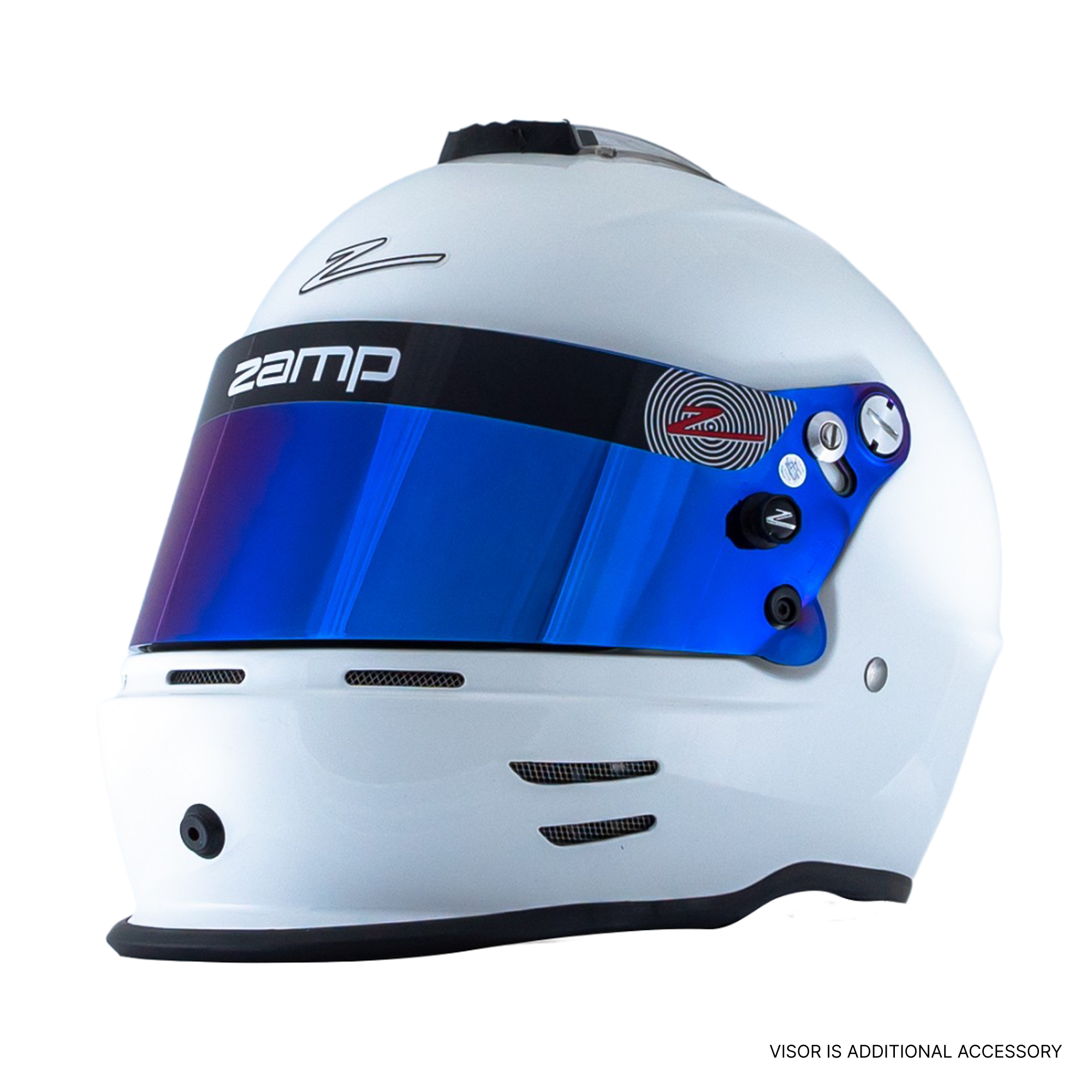 RZ 42 Youth Karting Helmet - White - Race and Rally