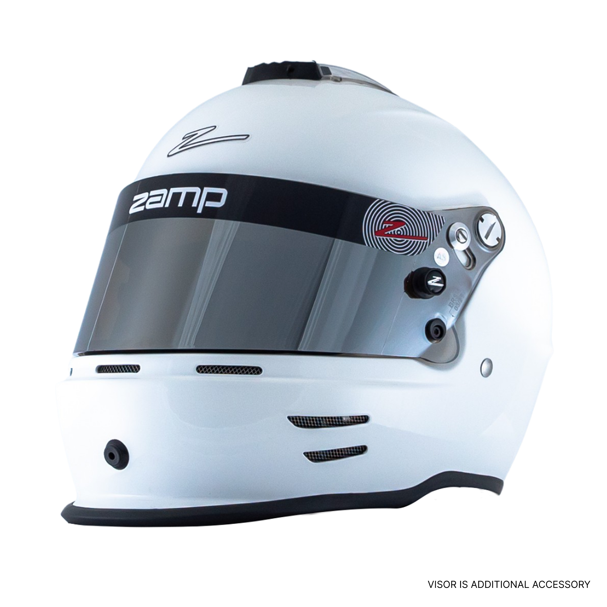 RZ 42 Youth Karting Helmet - White - Race and Rally