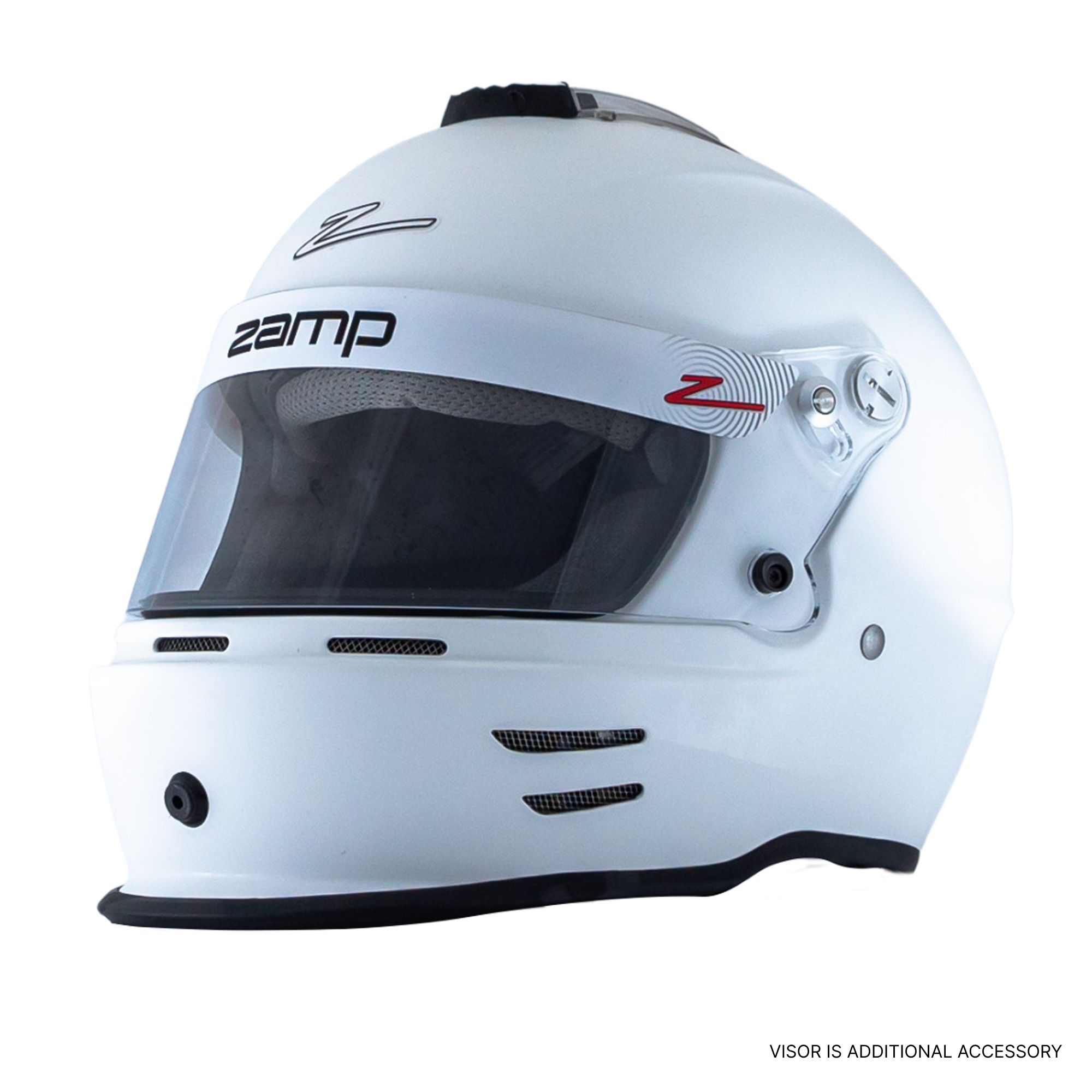 RZ 42 Youth Karting Helmet - White - Race and Rally