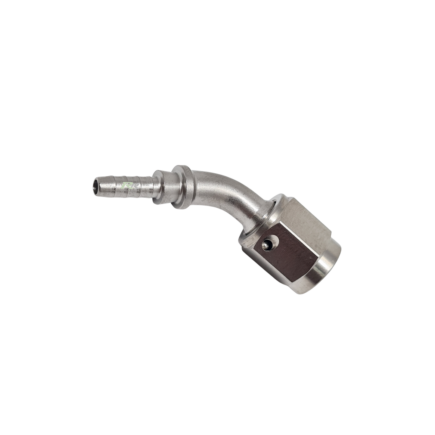 45° Swept Tube Female Concave Seat - Swivel