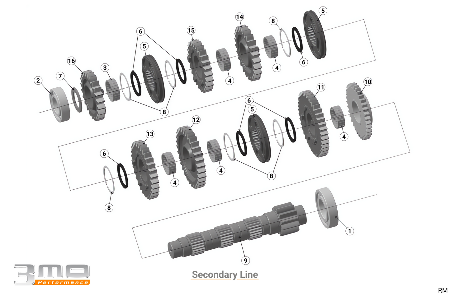 Secondary Line - Race and Rally