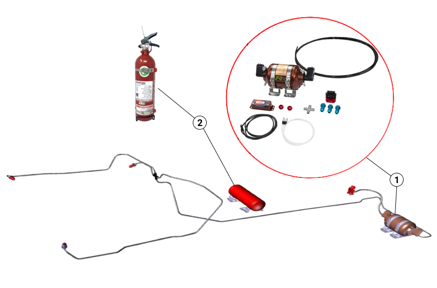 T3C - Fire Extinguisher - Race and Rally