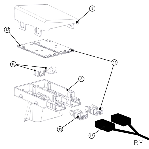T5B - Co-Driver Map Light (Kits & Options) - Race and Rally