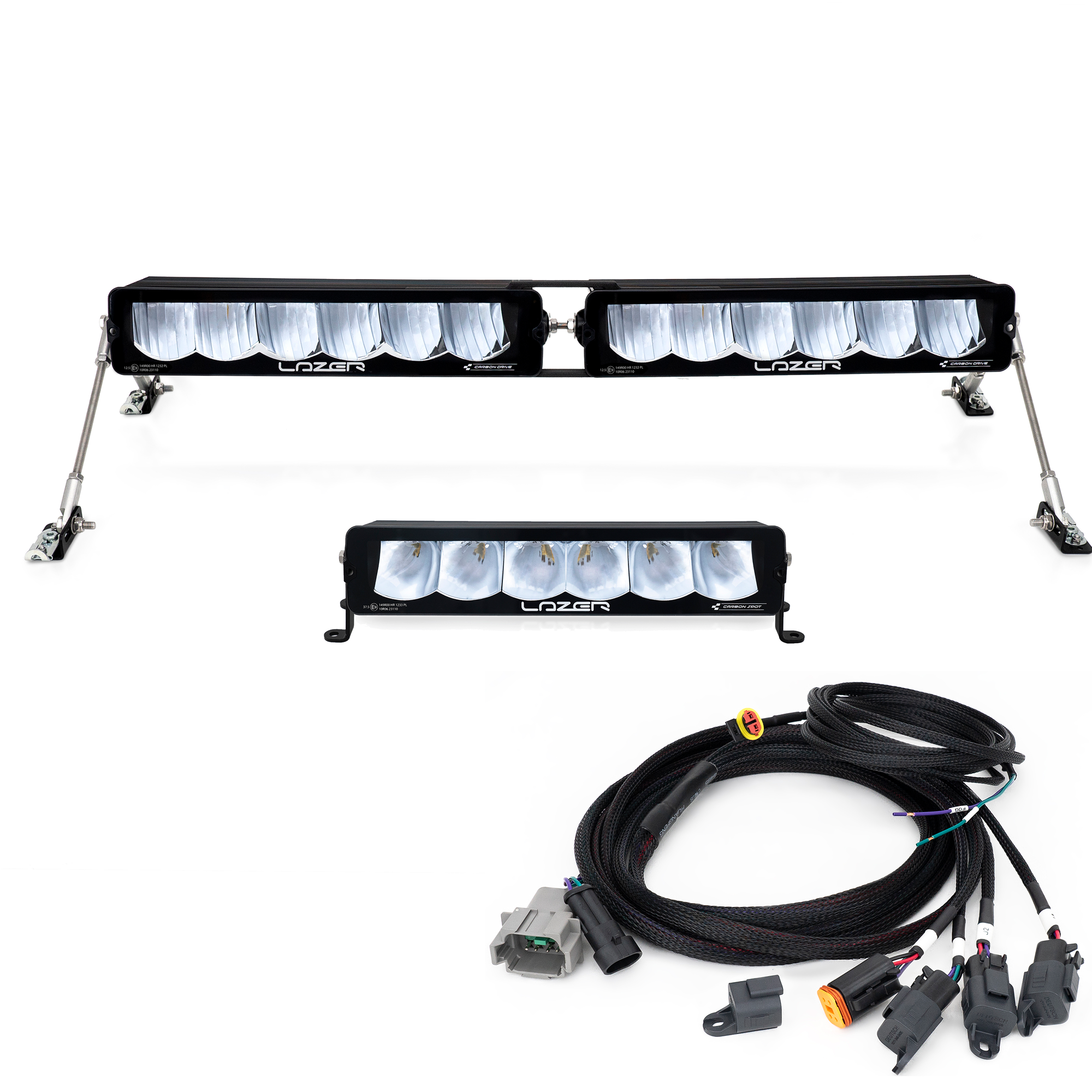 Universal Rally Kit - 3 Lamp - Carbon-6 (Copy) - Race and Rally