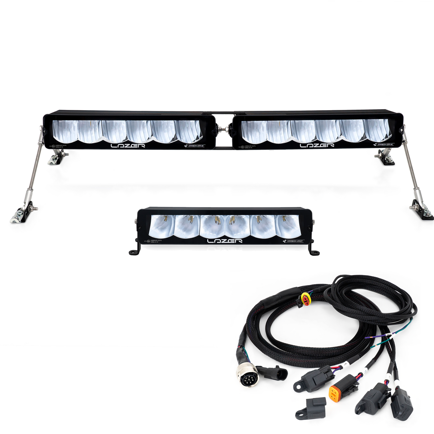 Universal Rally Kit - 3 Lamp - Carbon-6 (Copy) - Race and Rally