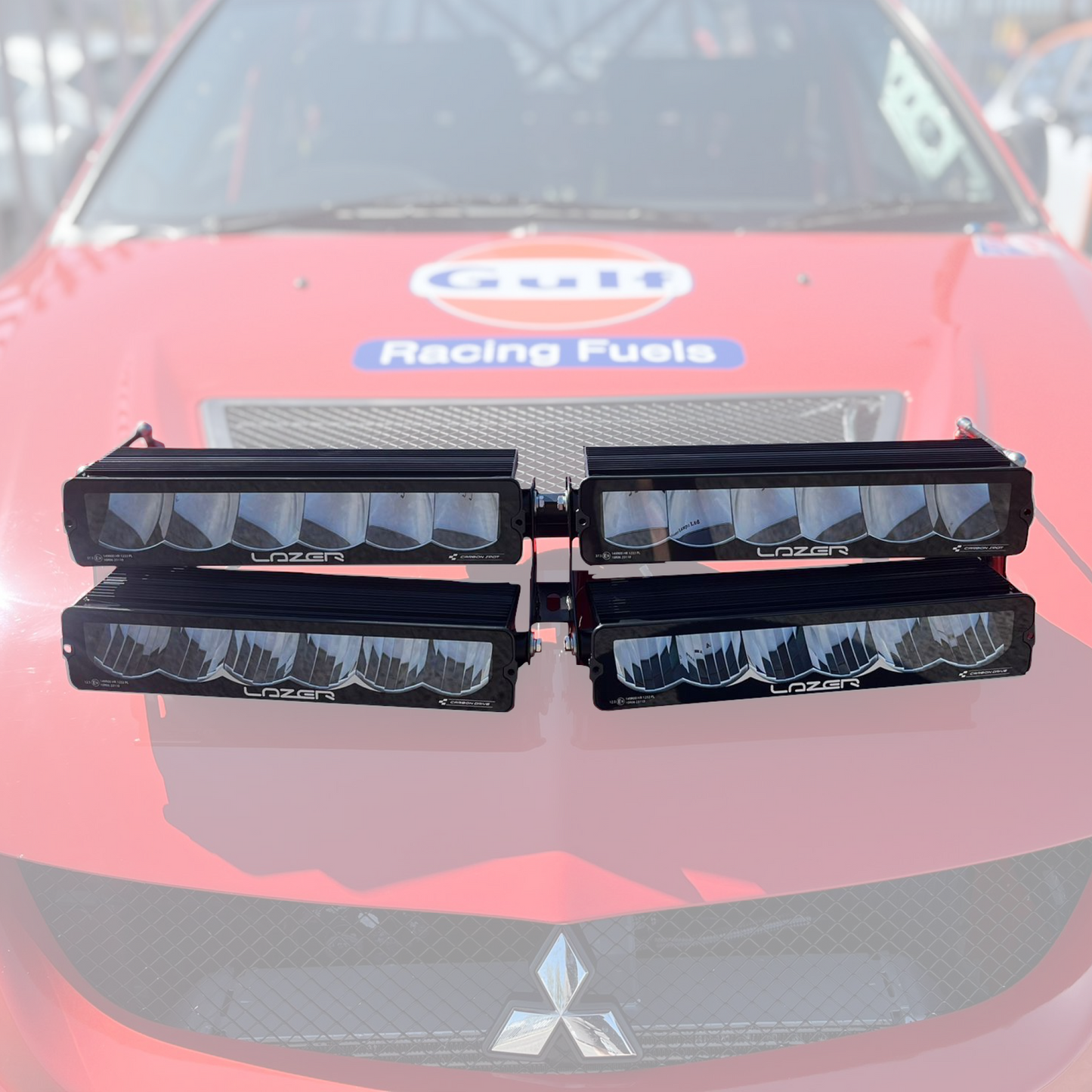 Universal Rally Kit - 4 Lamp - Carbon-6