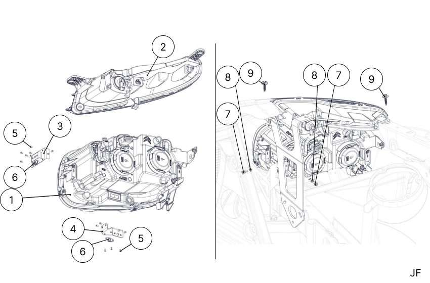 Z2A - Headlights - Race and Rally